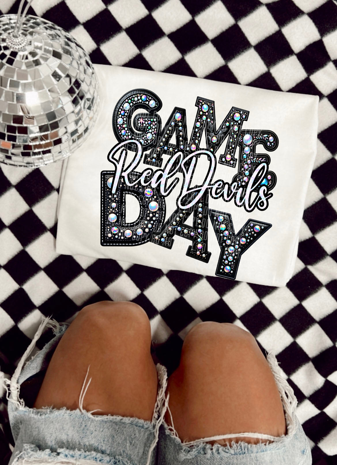 PICK A TEAM OR CUSTOM - Game Day Leather - Digital download 300DPI PNG FILE