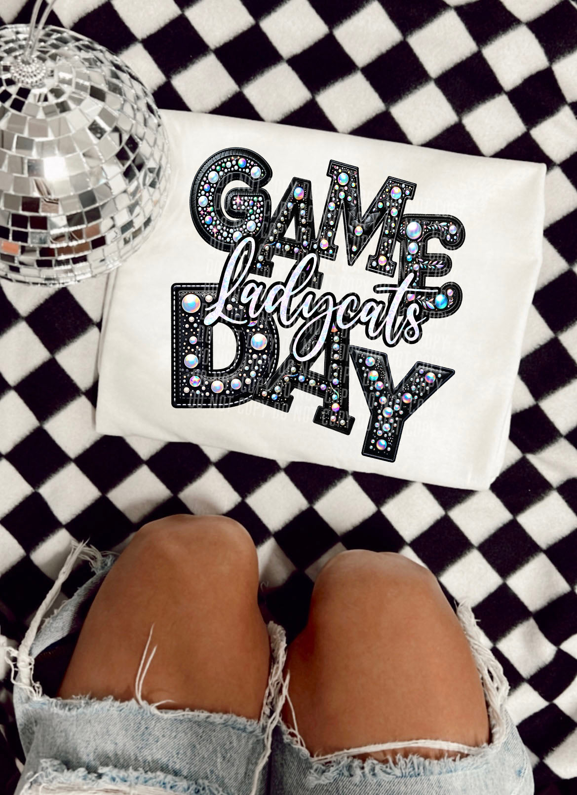 PICK A TEAM OR CUSTOM - Game Day Leather - Digital download 300DPI PNG FILE