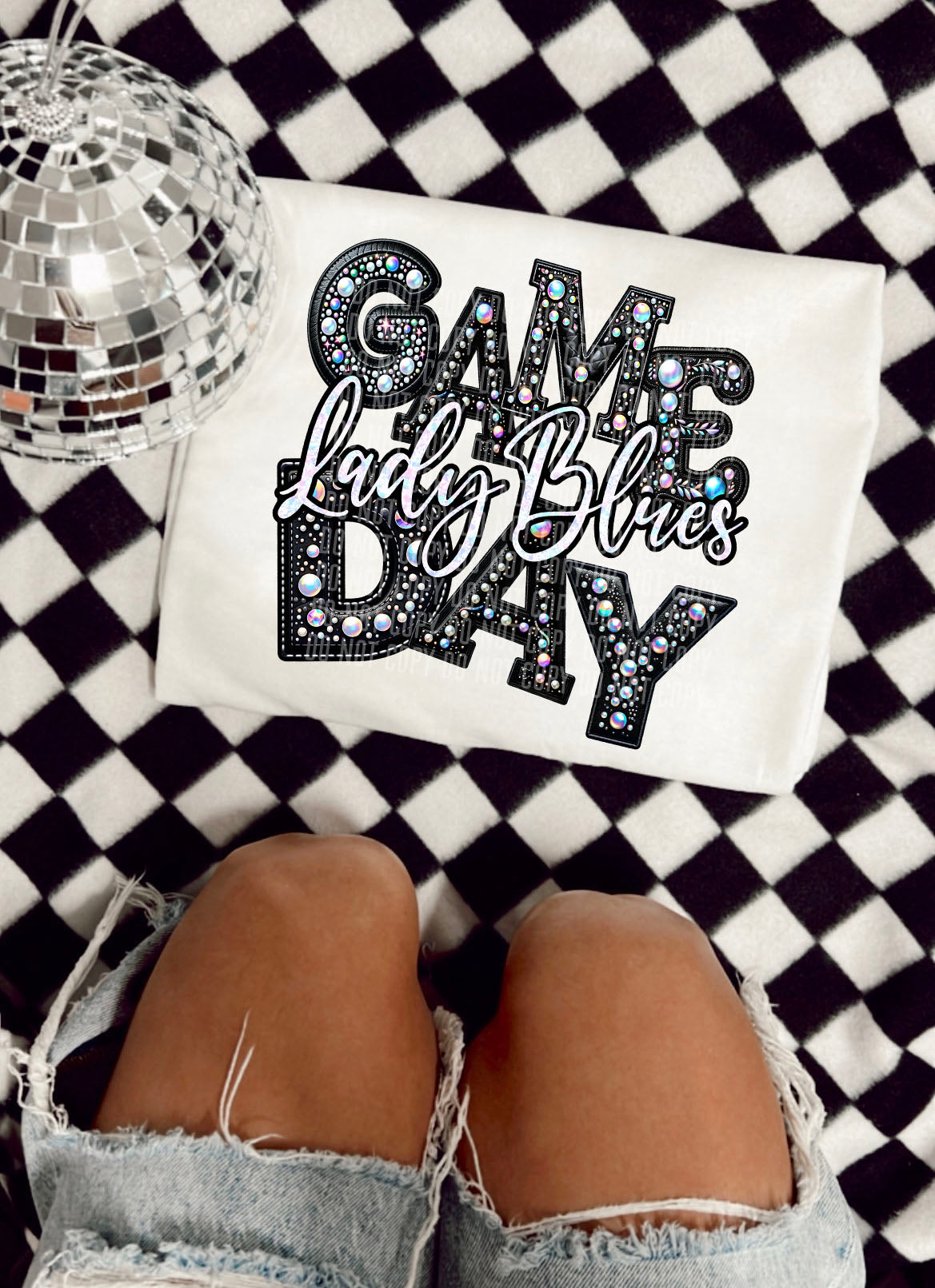 PICK A TEAM OR CUSTOM - Game Day Leather - Digital download 300DPI PNG FILE