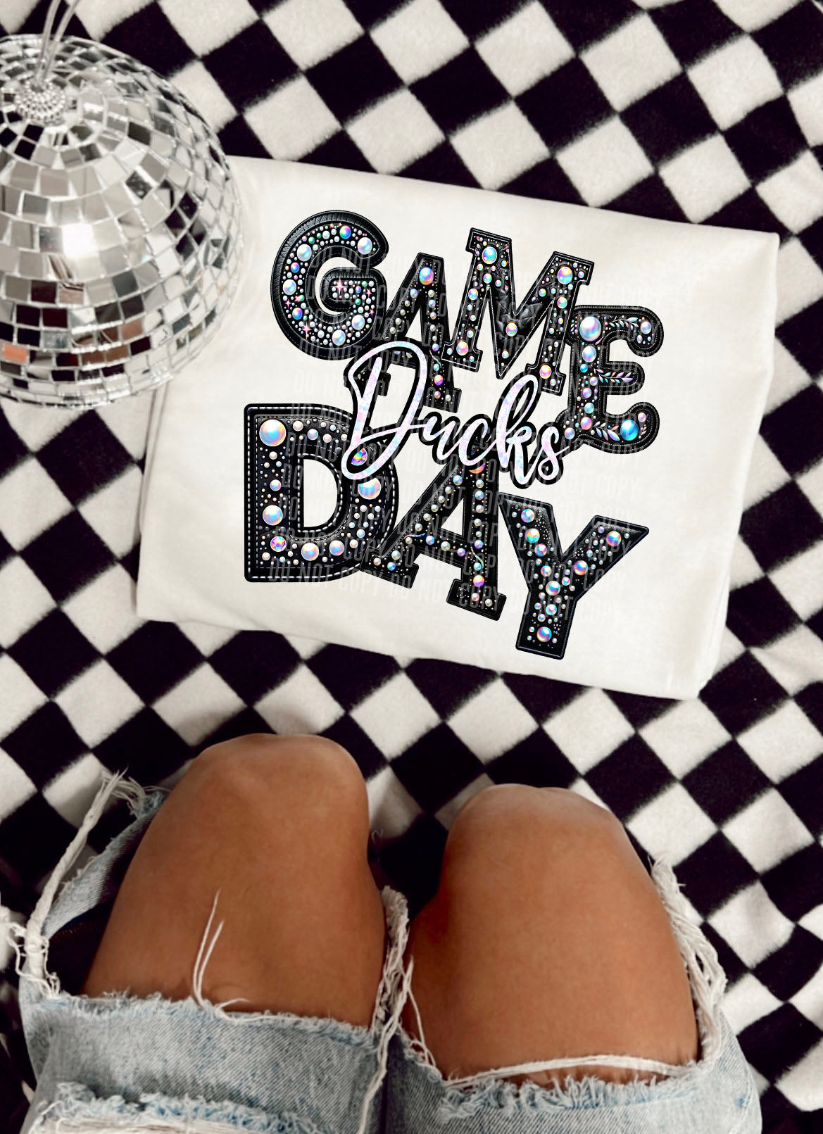 PICK A TEAM OR CUSTOM - Game Day Leather - Digital download 300DPI PNG FILE