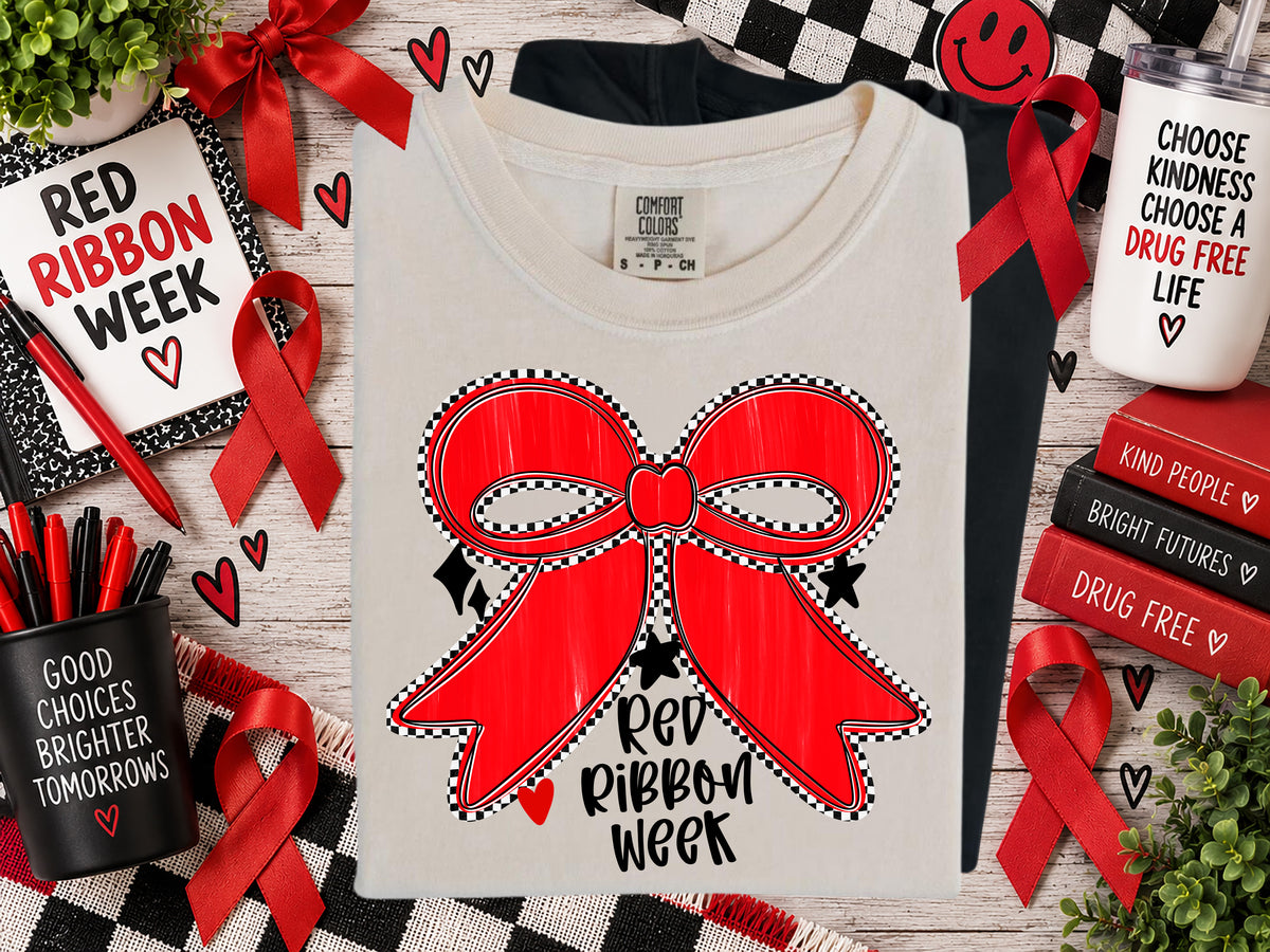 RED RIBBON WEEK Collection (CHOOSE design)  - 300 DPI digital download