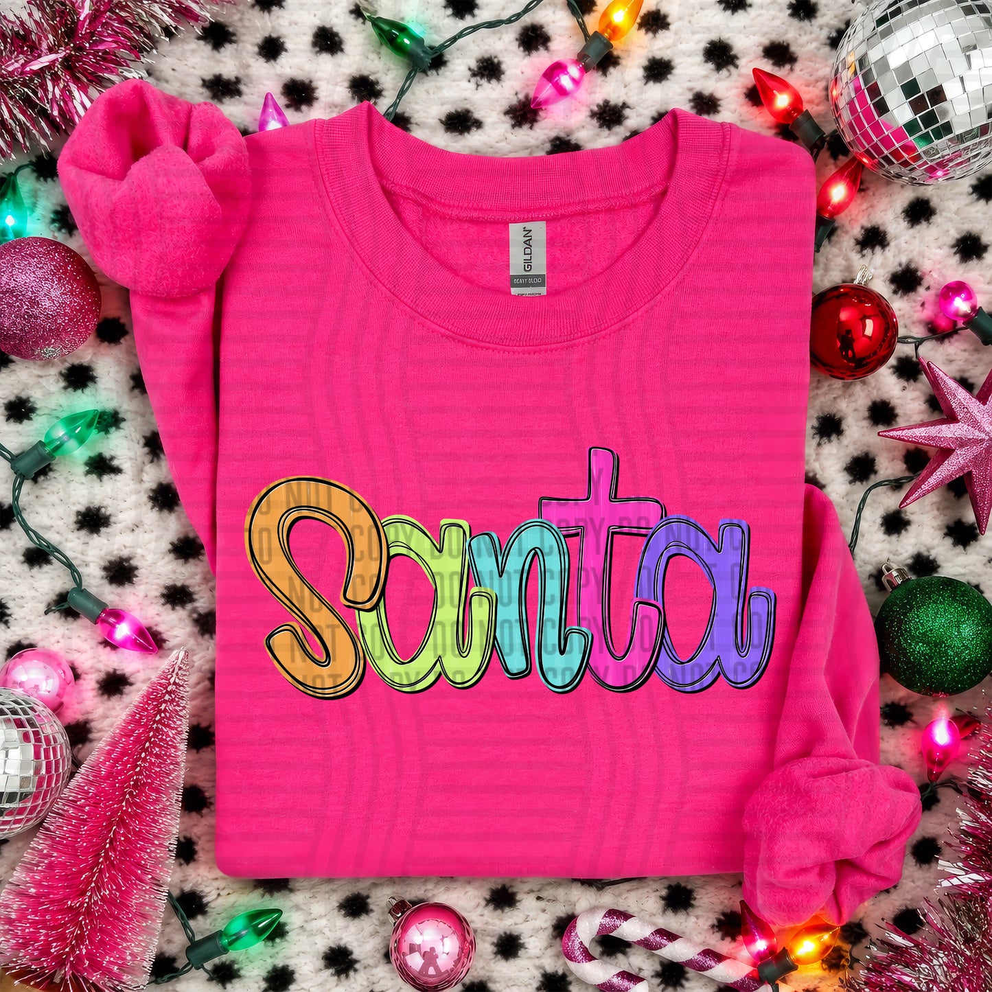 Christmas script words 2609-0016- Color Dropdown Digital Download 300 DPI PNG FILE