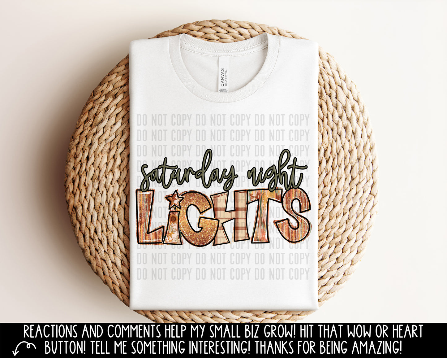 Saturday night lights- 300DPI PNG FILE