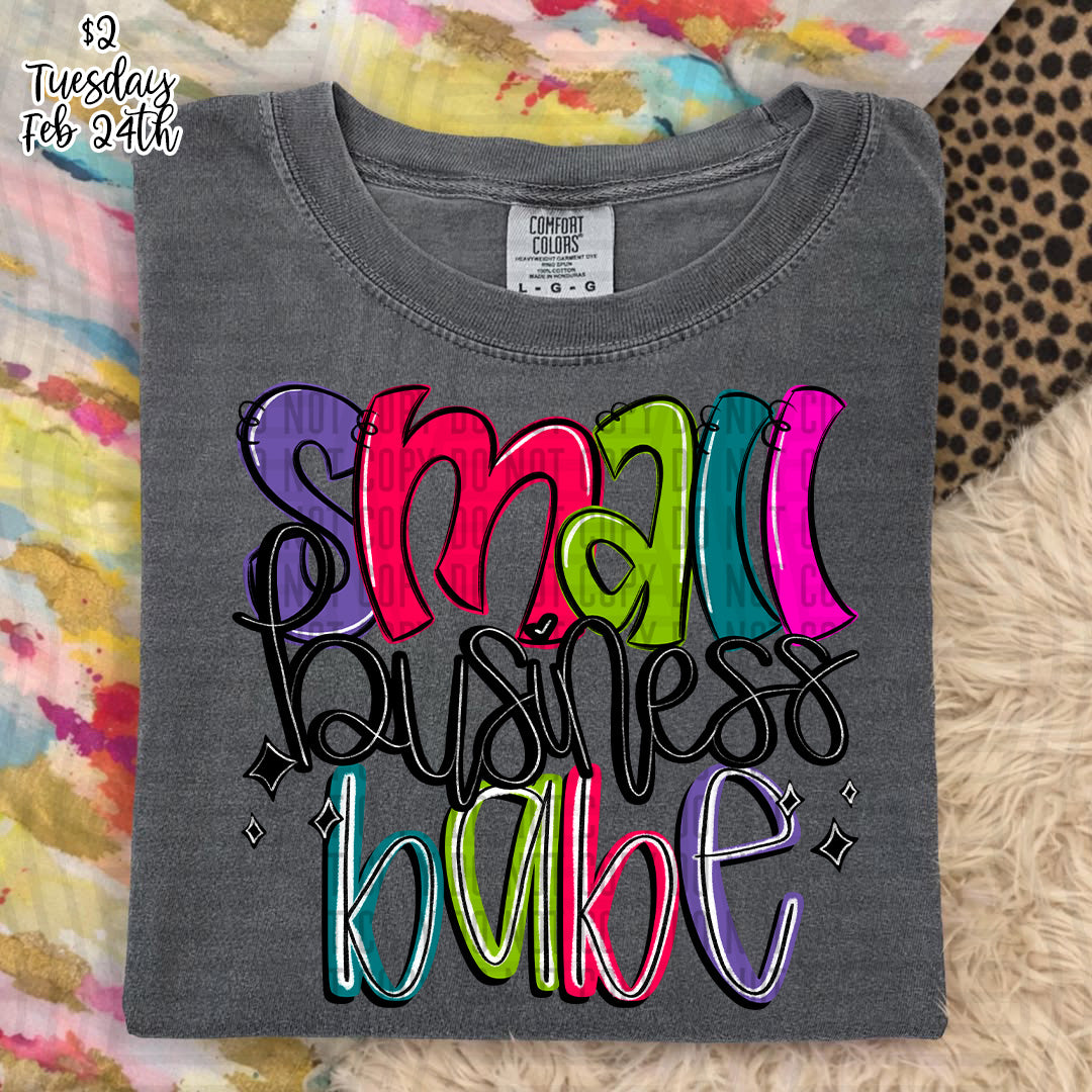 Small Business Babe - Digital Download 300DPI PNG FILE