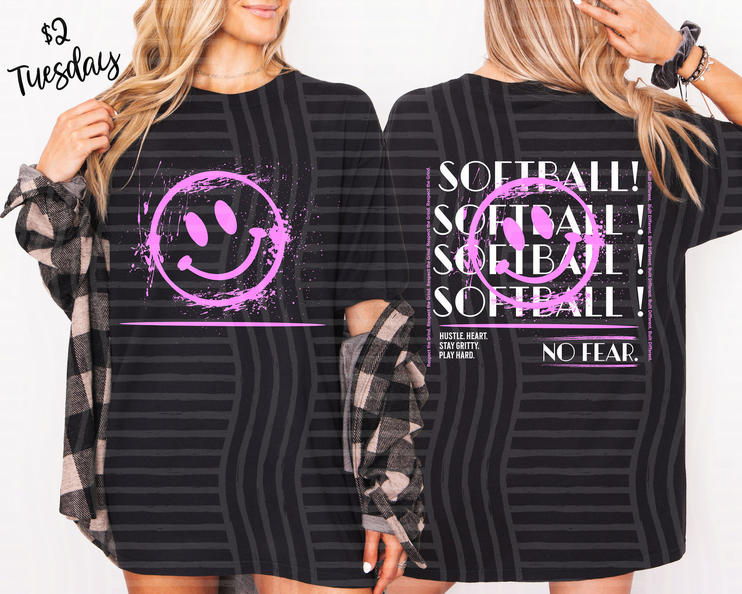 Softball PINK +Pocket - Digital Download 300DPI PNG FILE
