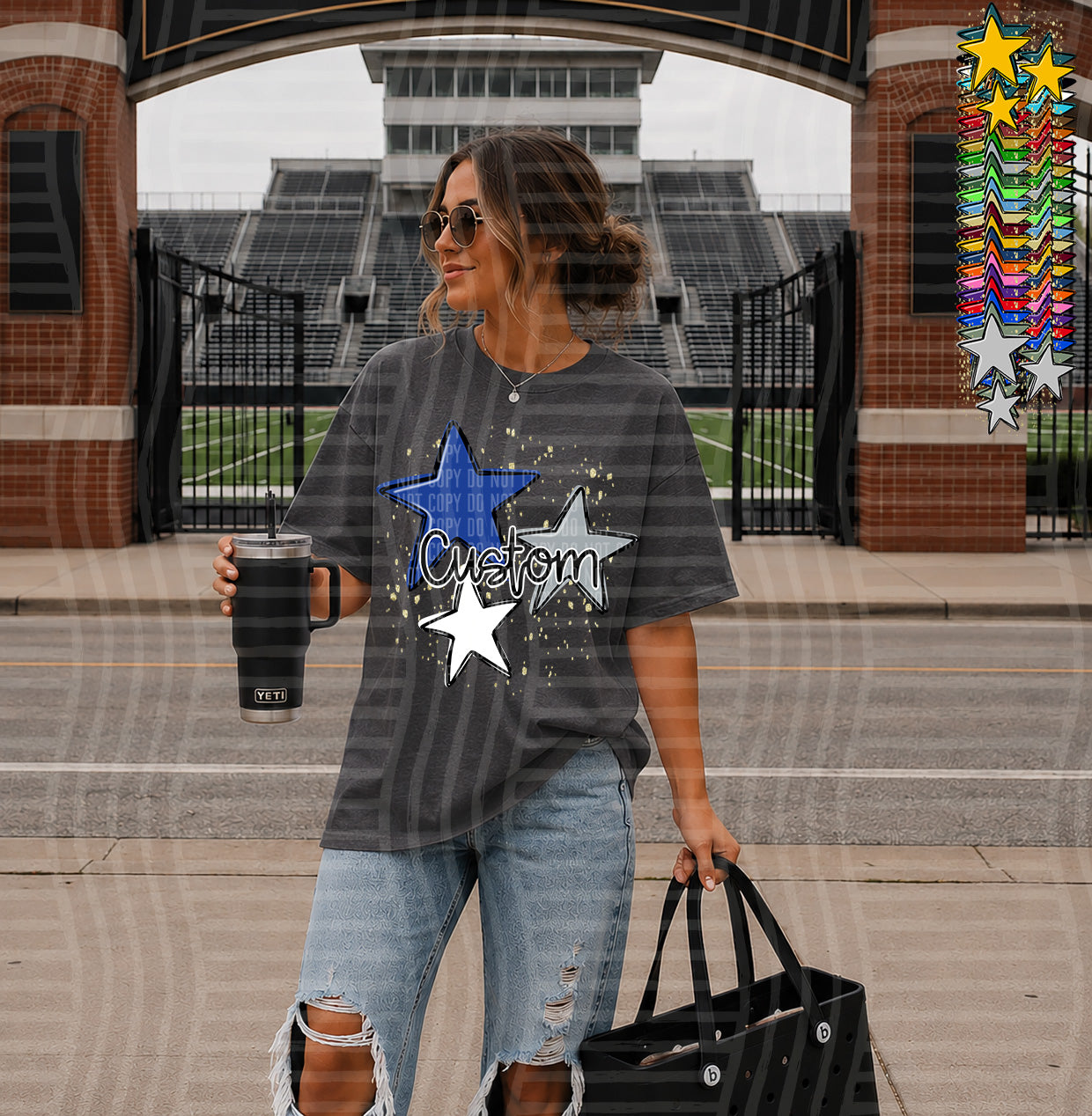 CUSTOM - SPIRIT STARS  - Digital download 300DPI PNG FILL
