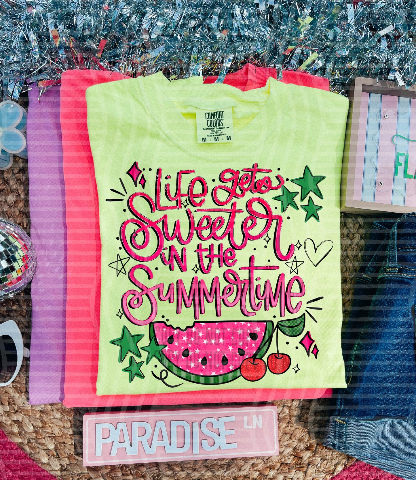 Life get's sweeter in the summertime -  Digital Download 300DPI PNG FILE