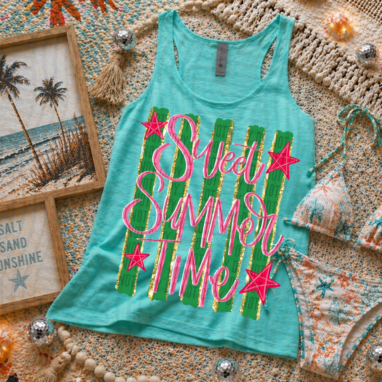 Sweet summer time -  Digital Download 300DPI PNG FILE