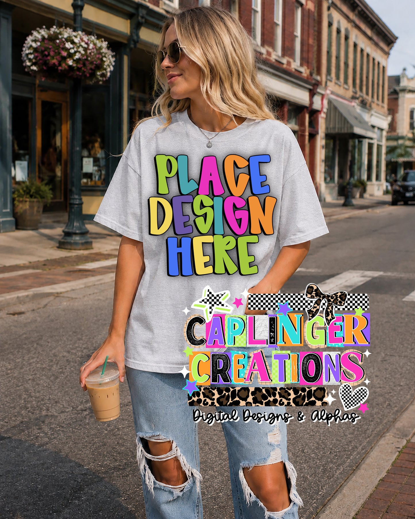Town MOM - MOCK UP - Digital download