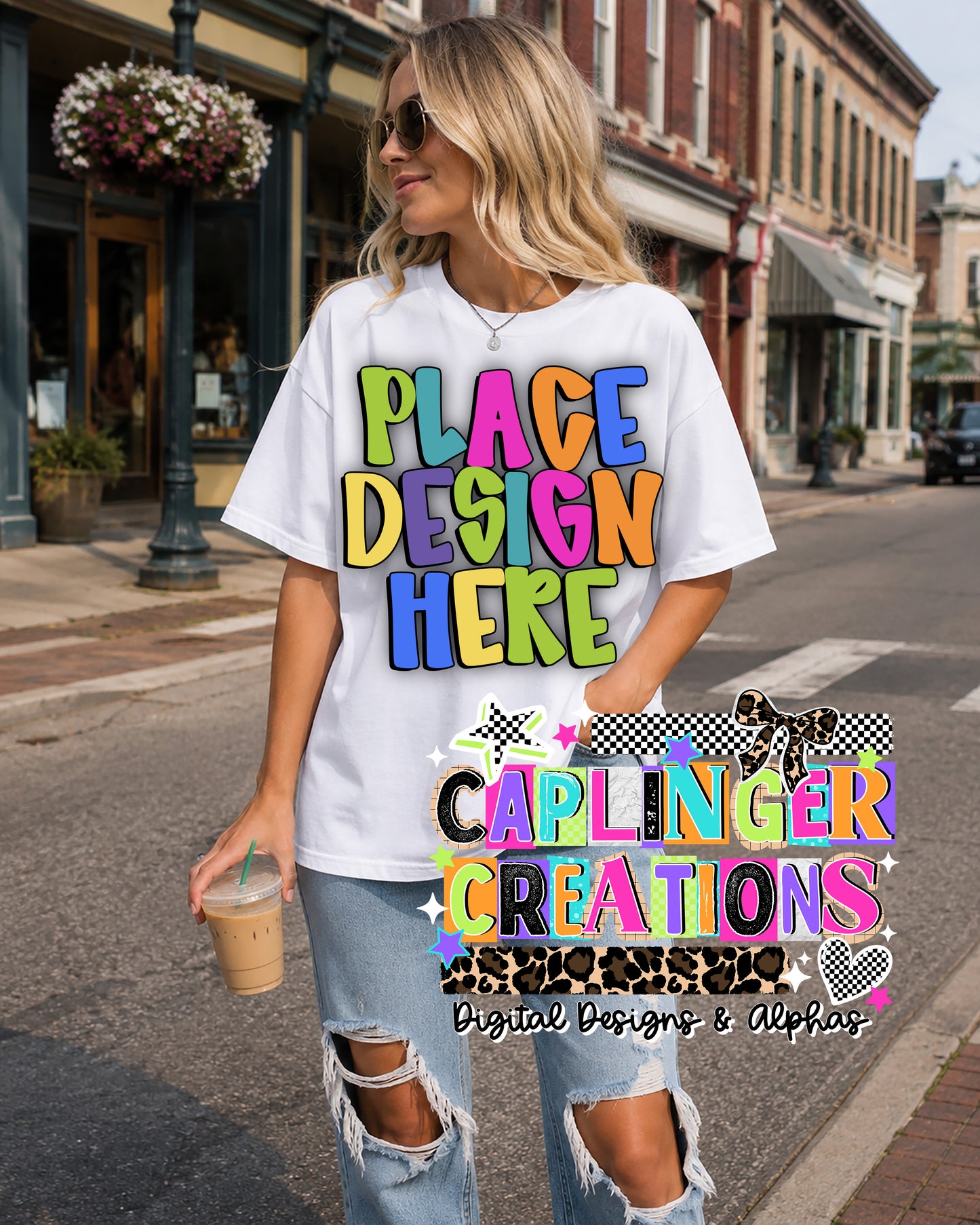 Town MOM - MOCK UP - Digital download