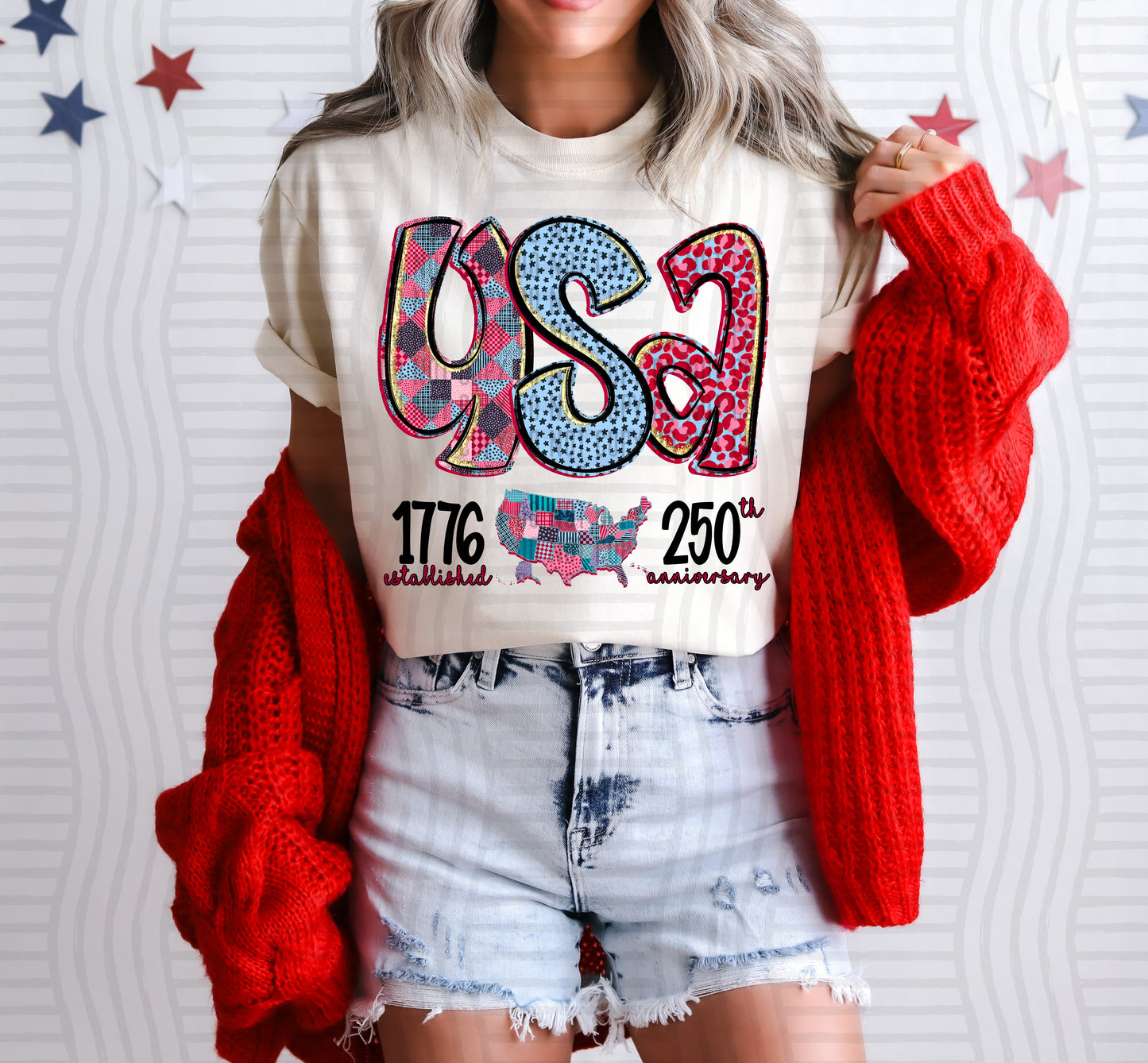 America The Beautiful DROP - Choose DESIGN - Digital Download 300DPI PNG FILE