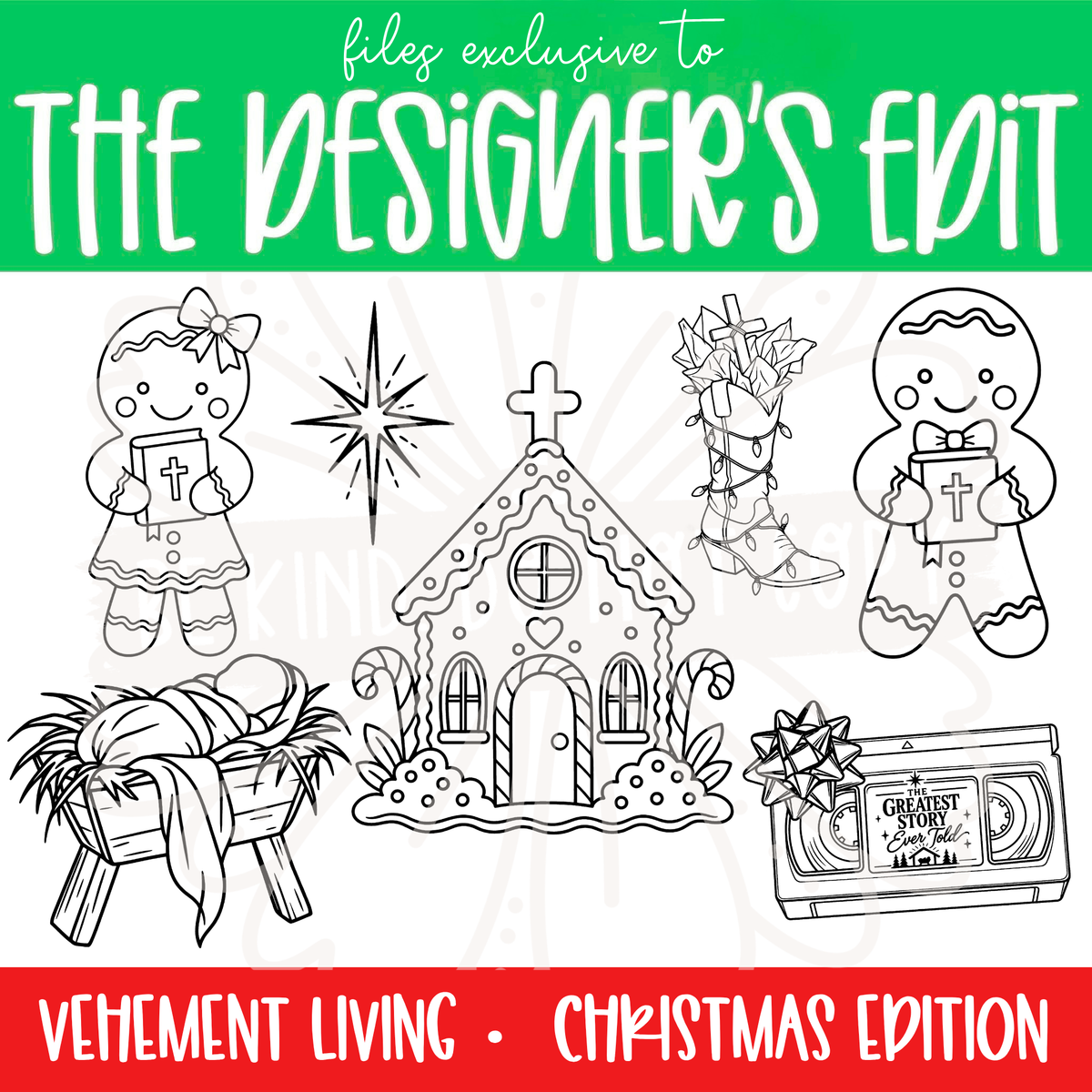 Designers Edit SEPT Collab- NO CODES - Digital download 300DPI PNG FILE