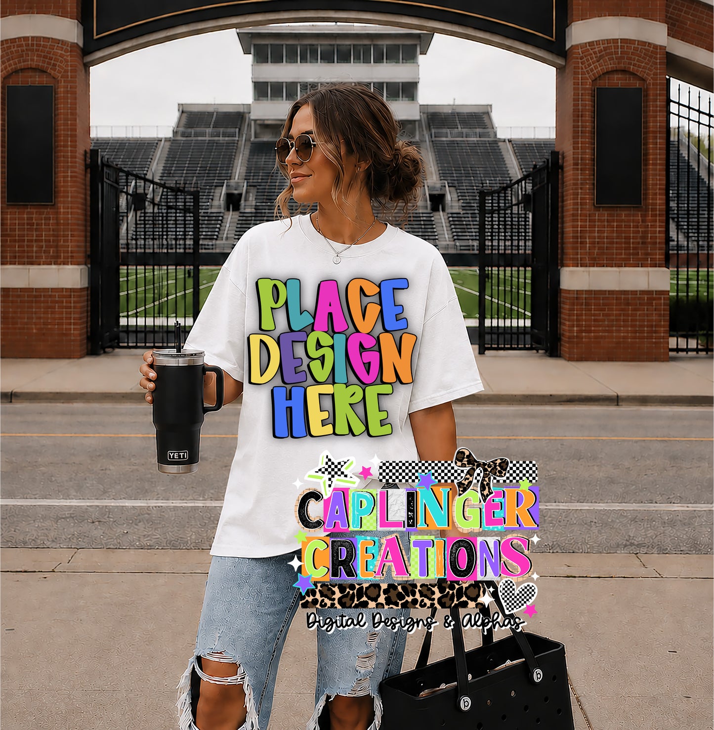 STADIUM MOM - MOCK UP - Digital download
