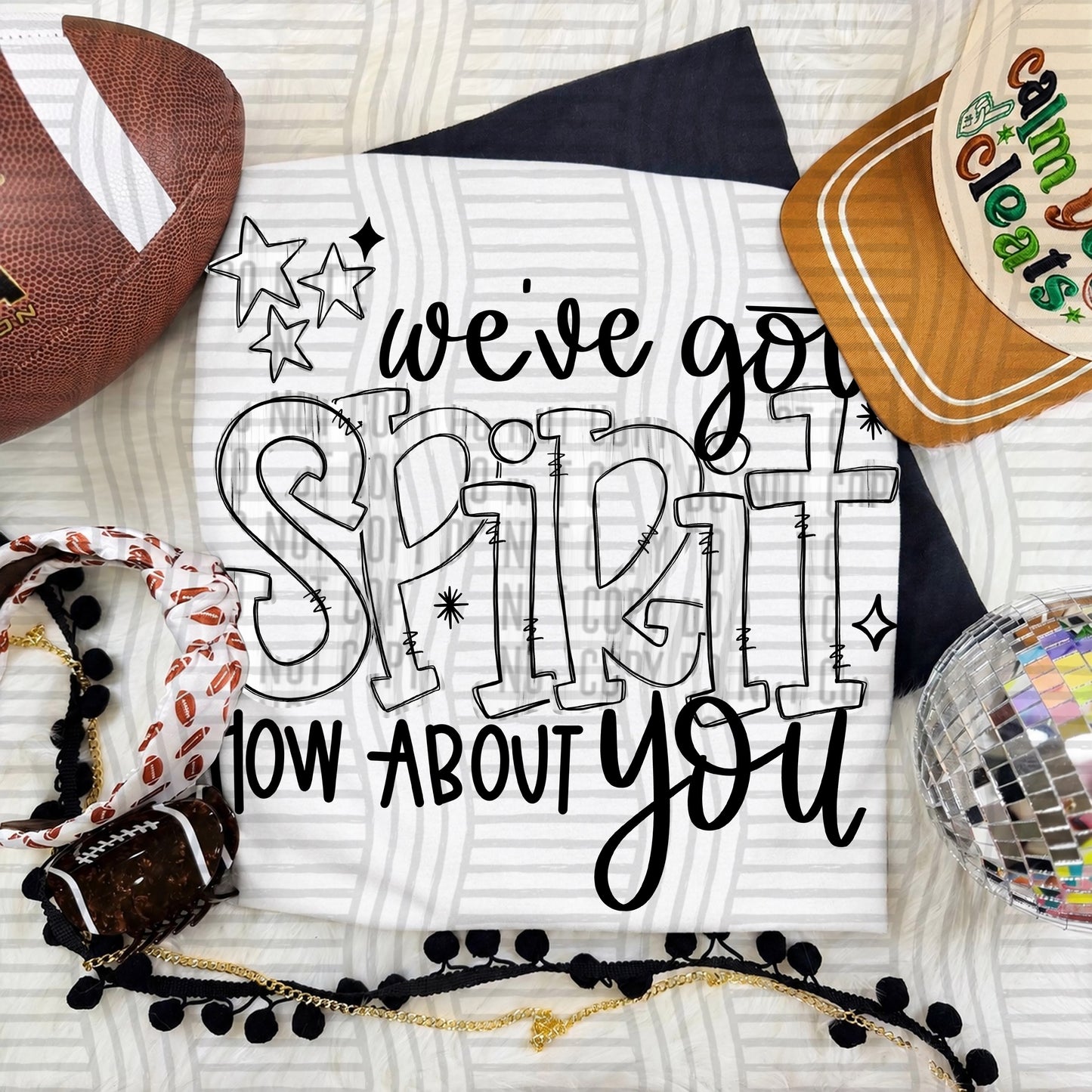 We've Got Spirit COLORS 2609-0005- Color Dropdown Digital Download 300 DPI PNG FILE