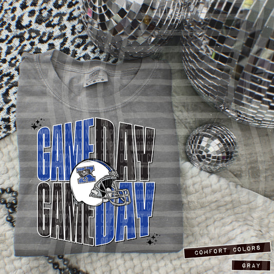 CUSTOM GAME DAY HELMET - two tone - Digital download 300DPI PNG FILE