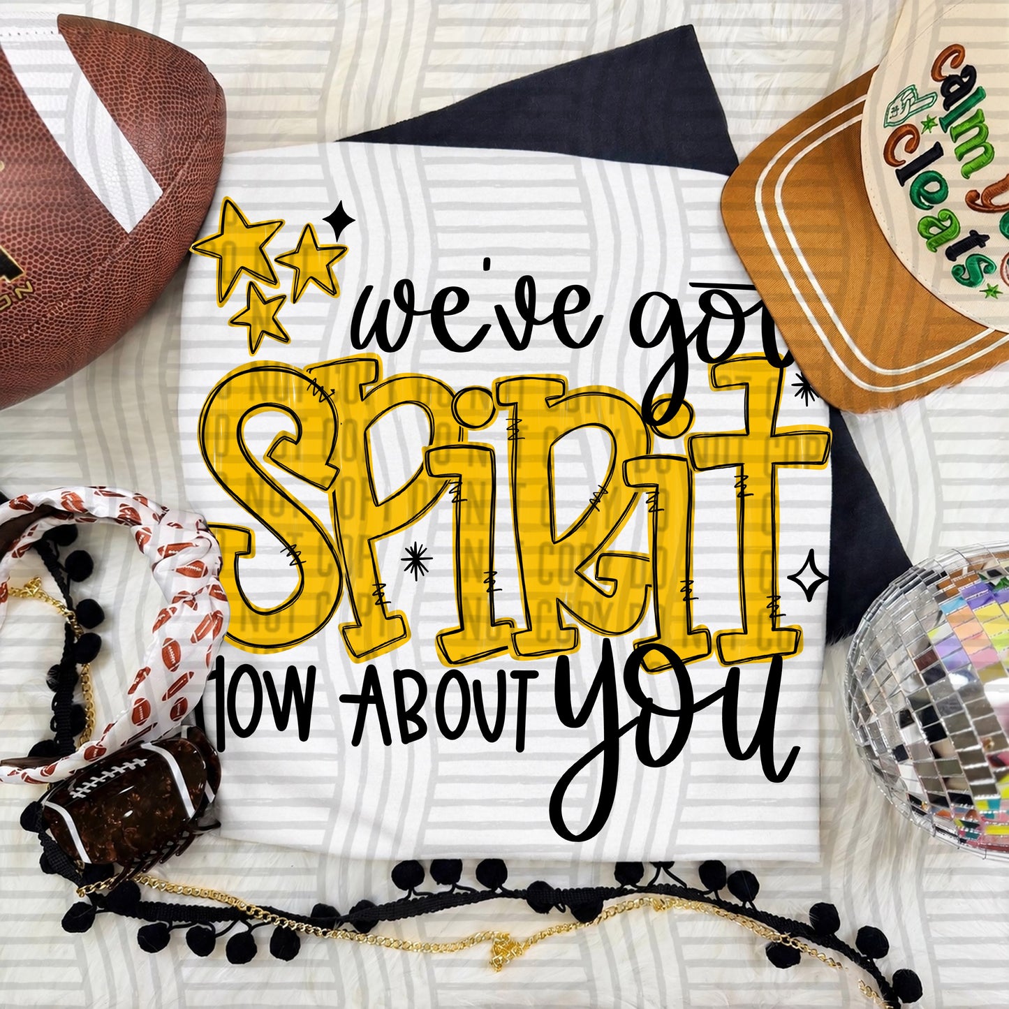 We've Got Spirit COLORS 2609-0005- Color Dropdown Digital Download 300 DPI PNG FILE